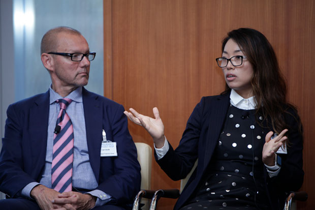 Carl Groth, Principal Financial Group; Xiaowei Han, Transamerica