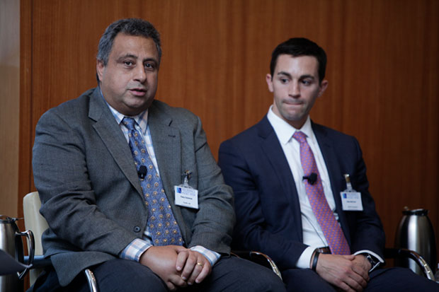 Hany Gobreial, Pacific Life; Nate Molinari, AEGIS Insurance