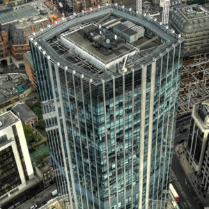 99 Bishopsgate from above