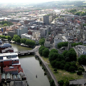 Bristol from above