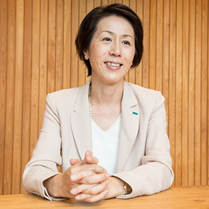 Hiroko Urashima, manager at the sustainability section, MS&AD Insurance Group Holdings